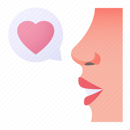 Love, speech, bubble, heart, chat, conversation icon - Download on Iconfinder