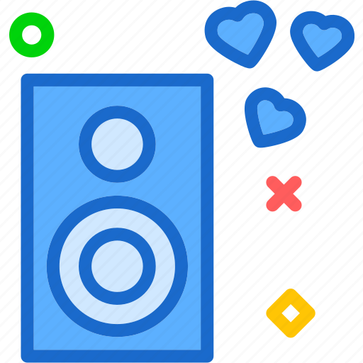 Heart, love, romance, romanticmusic icon - Download on Iconfinder