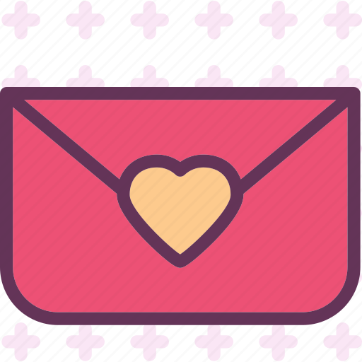 Envelopemail, heart, love, romance icon - Download on Iconfinder