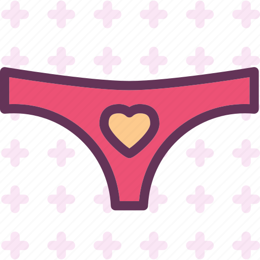 Heart, love, panties, romance icon - Download on Iconfinder