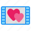 romantic, film, movie, video, camera, multimedia, cinema 