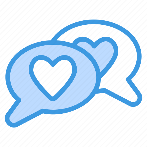 Love, message, heart, chat, communication, valentine, conversation icon - Download on Iconfinder