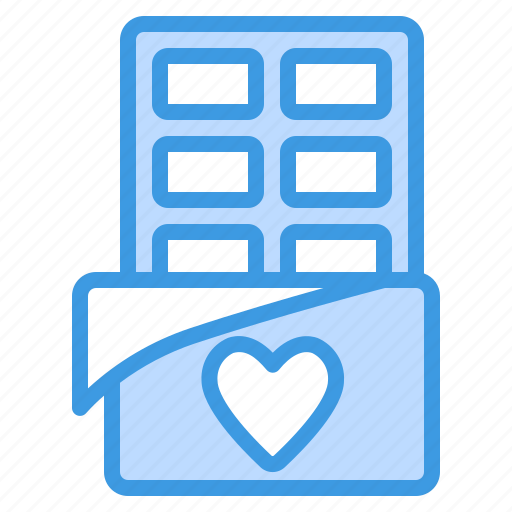 Chocolate, bar, candy, love, sweet, valentine, romance icon - Download on Iconfinder