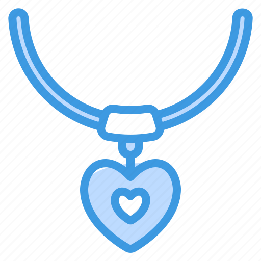 Necklace, accessory, equipment, gem, jewel, jewelry, love icon - Download on Iconfinder