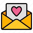 love, letter, heart, mail, message, valentine, envelope