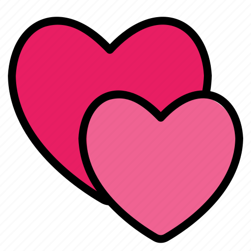 Hearts, love, heart, valentine, romance, romantic, wedding icon - Download on Iconfinder