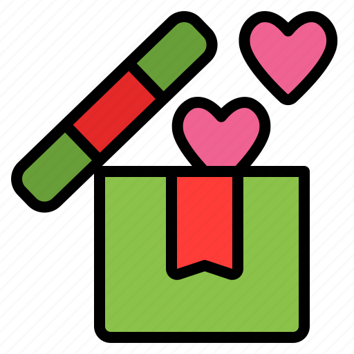Gift, box, package, delivery, shipping, parcel, love icon - Download on Iconfinder
