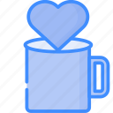 webby, mug, love, coffee, valentine