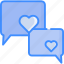 webby, love, message, chat, heart, communication, valentine 