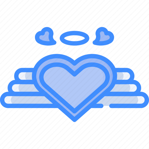 Webby, love, angle, valentine, heart icon - Download on Iconfinder