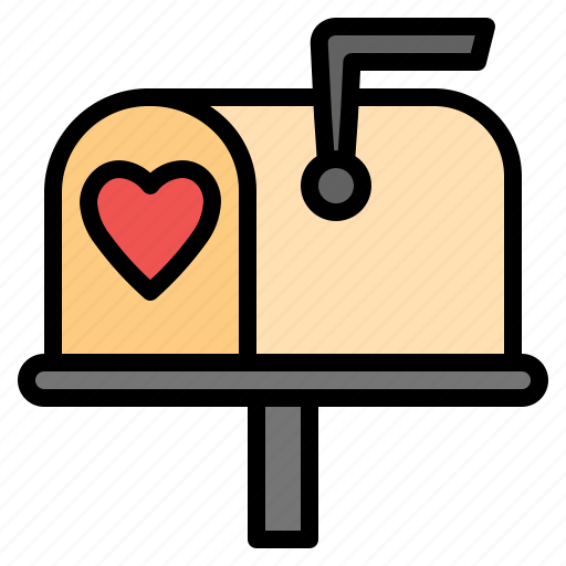 Box, letter, love, mail, valentine, valentines, romantic icon - Download on Iconfinder