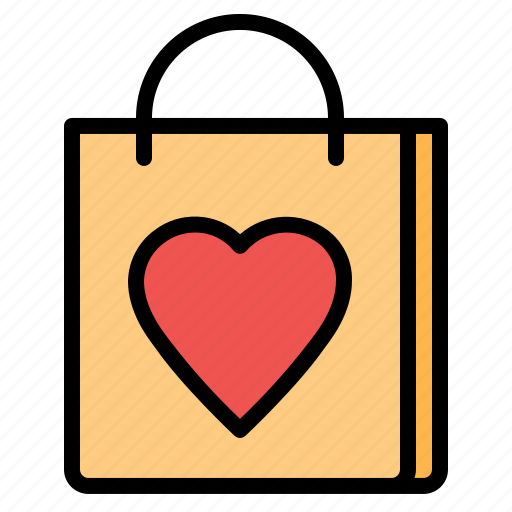 Handbag, heart, love, valentine, valentines, wedding, married icon - Download on Iconfinder