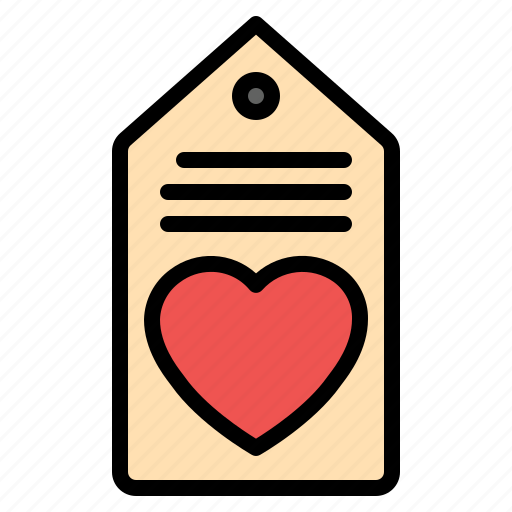 Tag, sale, heart, romance, valentines, valentine, married icon - Download on Iconfinder