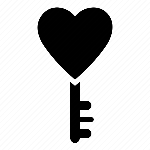 Key, valentines, lock, unlock, valentine, married, romantic icon - Download on Iconfinder