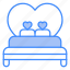 bed, wedding, heart, love, and, romance, miscellaneous, valentines, day 