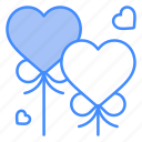 balloons, heart, love, and, romance, miscellaneous, valentines, day