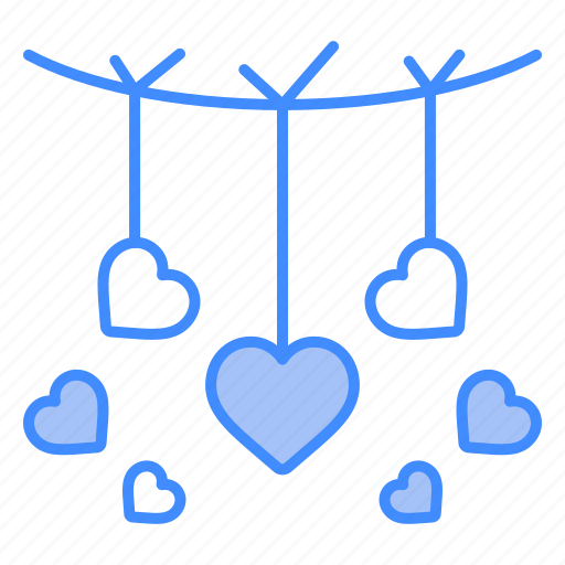 Hanging, heart, love, and, romance, miscellaneous, valentines icon - Download on Iconfinder