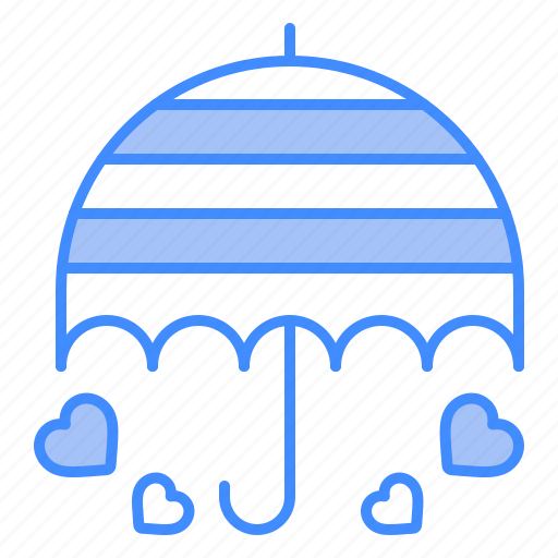 Umbrella, protection, heart, love, romance, miscellaneous, valentines icon - Download on Iconfinder