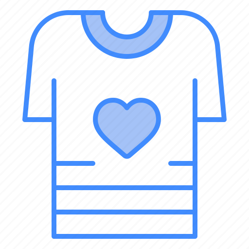 Shirt, love, heart, romance, miscellaneous, valentines, day icon - Download on Iconfinder