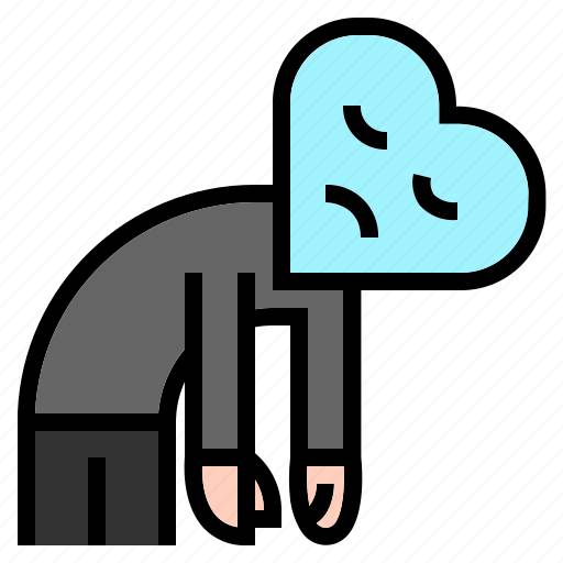 Character, disappoint, heart, lonely, loser, love, sad icon - Download on Iconfinder