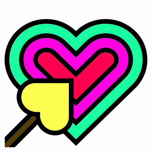 Arrow, focus, heart, like, love, shape, tarket icon - Download on Iconfinder