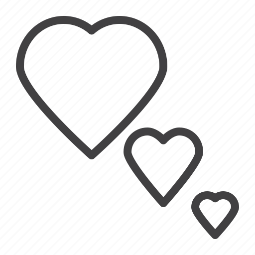 Heart, love, three icon - Download on Iconfinder