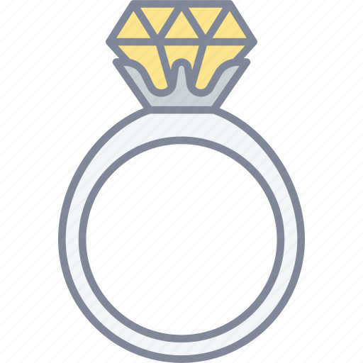 Diamond, ring, engagement, valentine icon - Download on Iconfinder