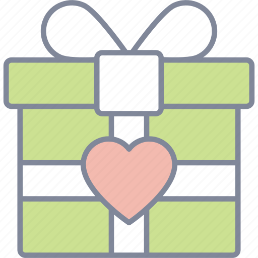 Gift, present, box, valentine, love icon - Download on Iconfinder