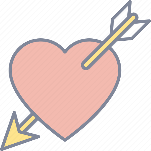 Cupid, heart, arrow icon - Download on Iconfinder