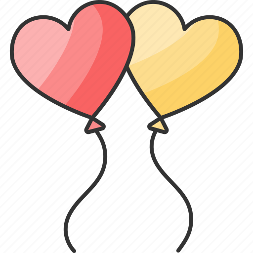Love, balloons, heart icon - Download on Iconfinder