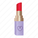 red, lipstick