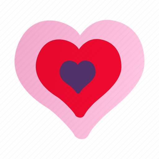 Layered, heart icon - Download on Iconfinder on Iconfinder