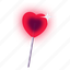 heart, lollipop 