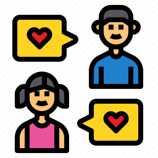 Sibling, family, boy, girl, message icon - Download on Iconfinder
