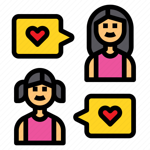 Sibling, family, message, girl, love icon - Download on Iconfinder
