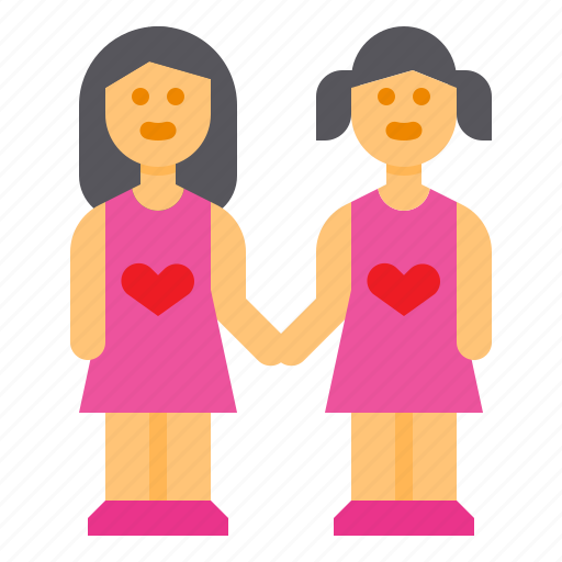 Sibling, family, kids, girl, love icon - Download on Iconfinder
