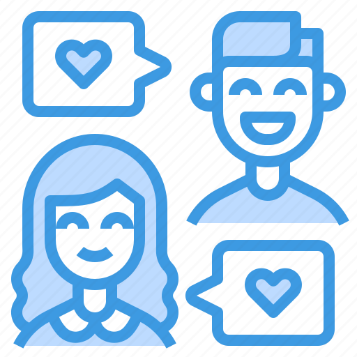 Message, talk, chat, love, communication icon - Download on Iconfinder