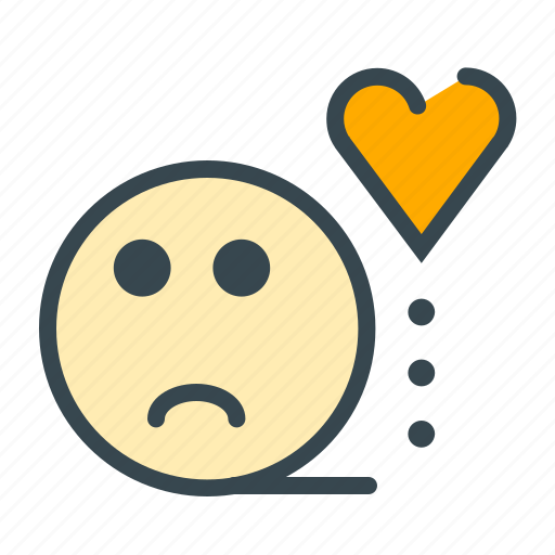 Bored, emoitocn, face, heart, love, marriage, sad icon - Download on Iconfinder