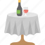 alcohol, beverage, champagne, drink, wine on table 