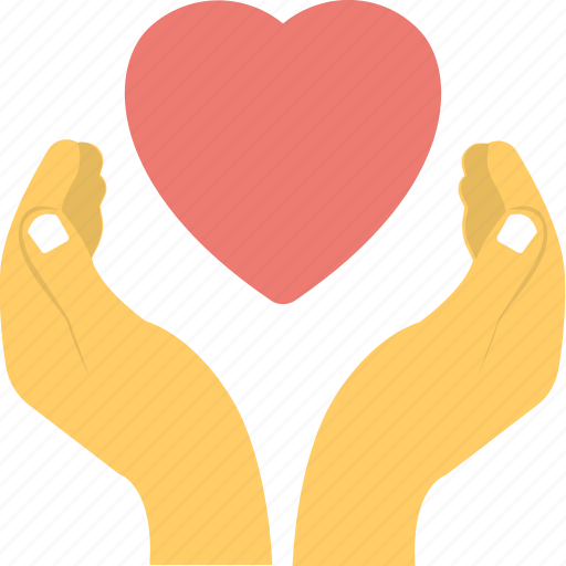 Hands holding heart, hands represents friendship, heart care, heart represents love, love icon - Download on Iconfinder