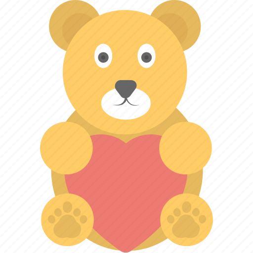 Cartoon teddy, love teddy, teddy, teddy bear, toy teddy icon - Download on Iconfinder