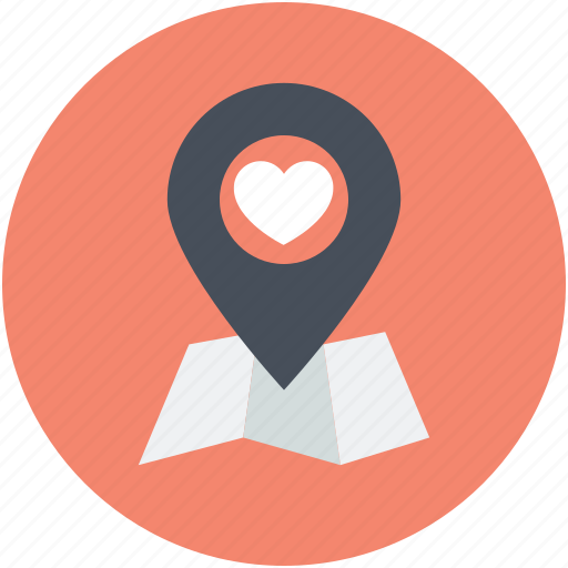 Favorite location, heart, location marker, love pin, map pin icon - Download on Iconfinder