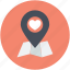 favorite location, heart, location marker, love pin, map pin 