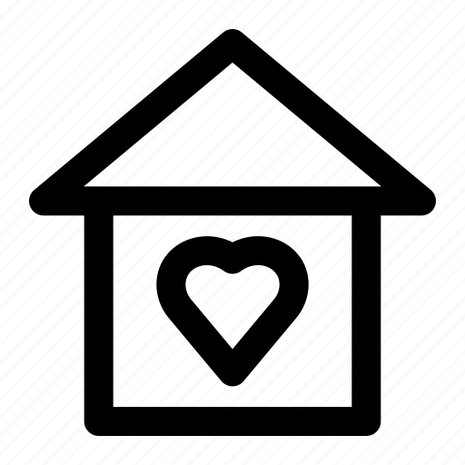Love, romance, home, building icon - Download on Iconfinder