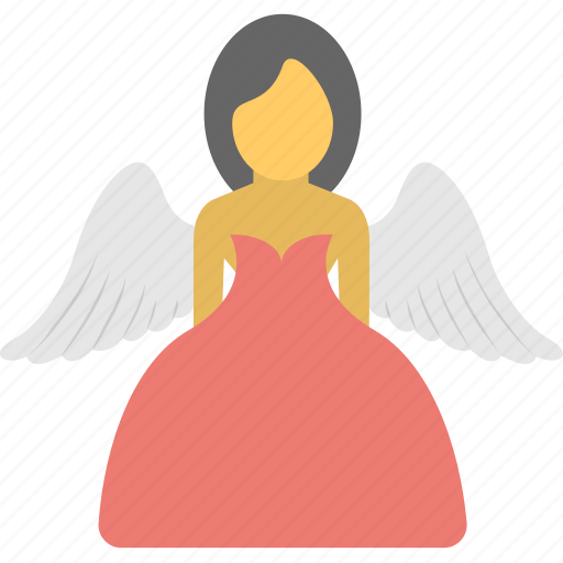 Angel, angel girl, christmas angel, dream girl, fairy icon - Download on Iconfinder