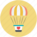 air balloon, air travel, hot air balloon, parachute balloon, skydiving 