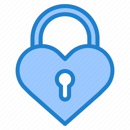 Lock, love, valentine, heart, safe icon - Download on Iconfinder