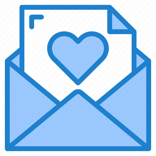 Mail, love, heart, valentine, letter icon - Download on Iconfinder