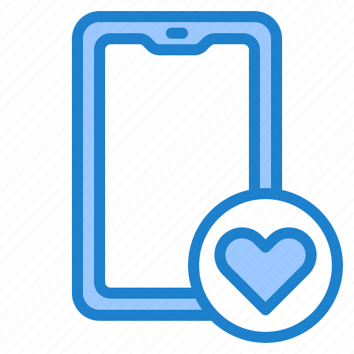 Smartphone, mobilephone, love, romance, heart icon - Download on Iconfinder