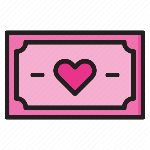 Money, love, heart, valentine, finance icon - Download on Iconfinder